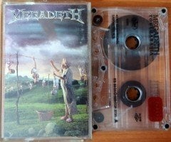 MEGADETH - YOUTHANASIA (1994) KENT CASSETTE MADE IN TURKEY ''USED''