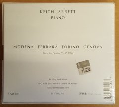 KEITH JARRETT A MULTITUDE OF ANGELS 4CD 2016 ECM RECORDS SIFIR