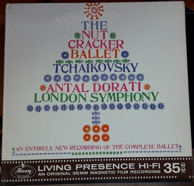 TCHAIKOVSKY THE NUTCRACKER LONDON SYMPHONY ANTAL DORATI - 2LP 2.EL