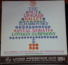 TCHAIKOVSKY THE NUTCRACKER LONDON SYMPHONY ANTAL DORATI - 2LP 2.EL