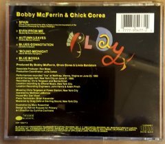 BOBBY MCFERRIN & CHICK COREA PLAY (1992) CD 2.EL