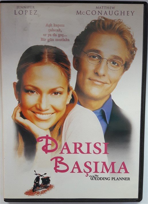 DARISI BAŞIMA - THE WEDDING PLANNER - MATTHEW McCONAUGHEY - JENNIFER LOPEZ - DVD 2.EL