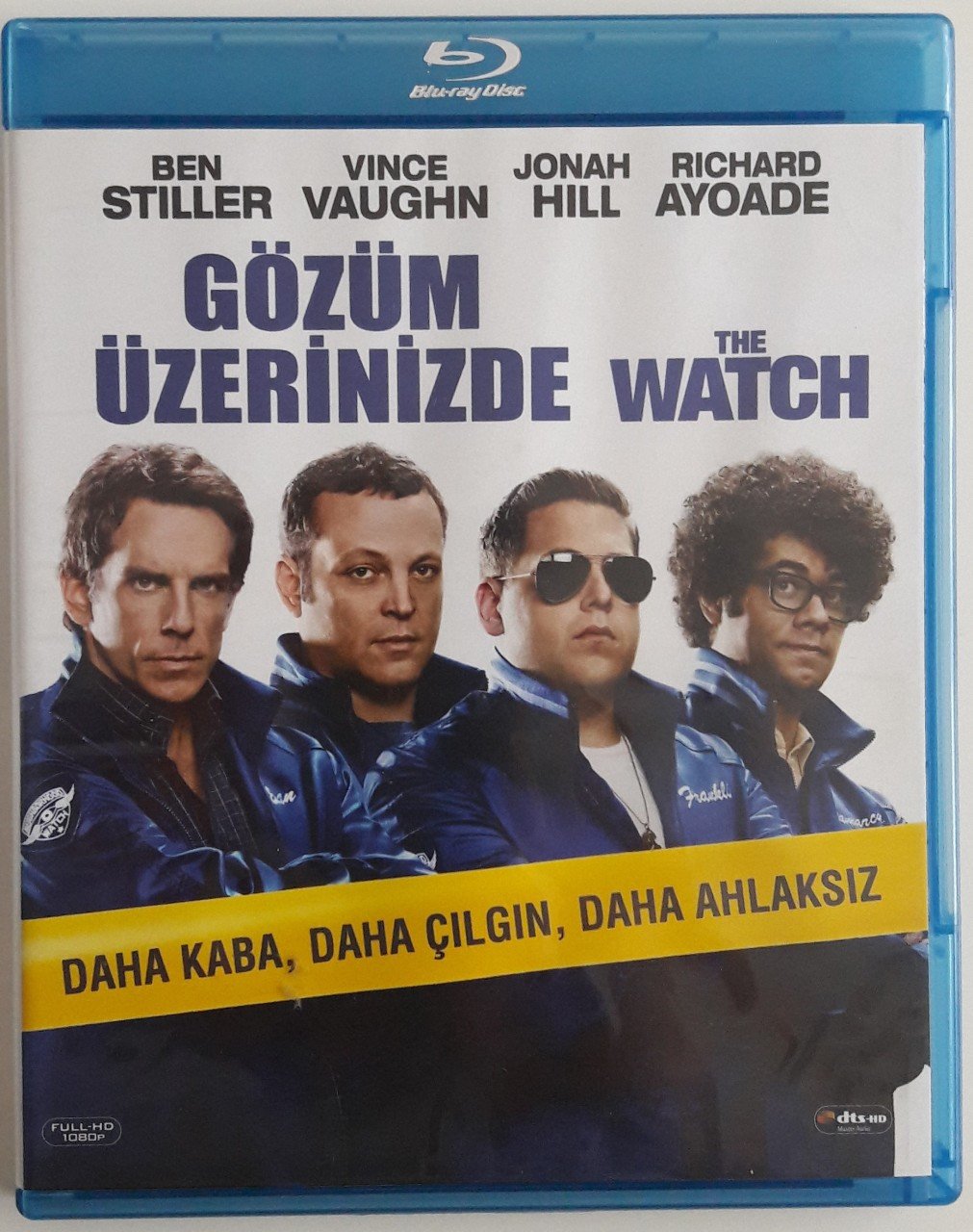 GÖZÜM ÜZERİNİZDE - THE WATCH - BEN STILLER - BLU-RAY 2.EL