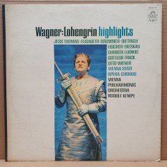 WAGNER: LOHENGRIN HIGHLIGHTS / JESS THOMAS, ELISABETH GRÜMMER, RUDOLF KEMPE, VIENNA PHILHARMONIC ORCHESTRA - LP 2.EL PLAK