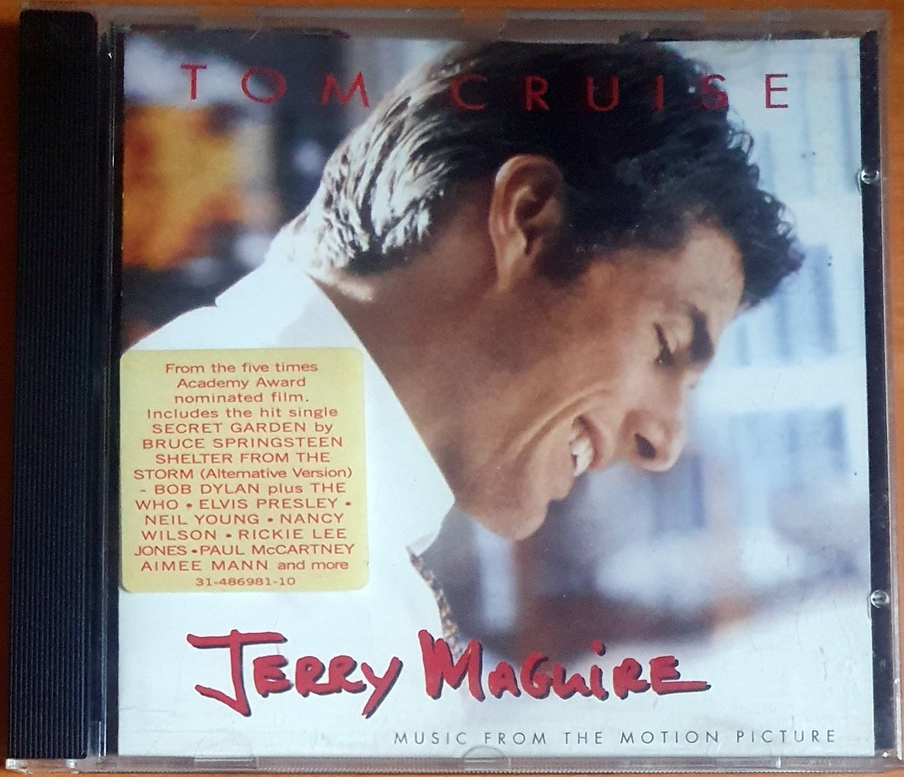 JERRY MAGUIRE SOUNDTRACK / SECRET GARDEN, BRUCE SPRINGSTEEN, BOB DYLAN, ELVIS PRESLEY, NEIL YOUNG, NANCY WILSON (1996) - CD 2.EL