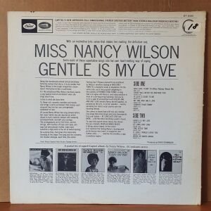 NANCY WILSON - GENTLE IS MY LOVE (1965) - LP 2.EL PLAK