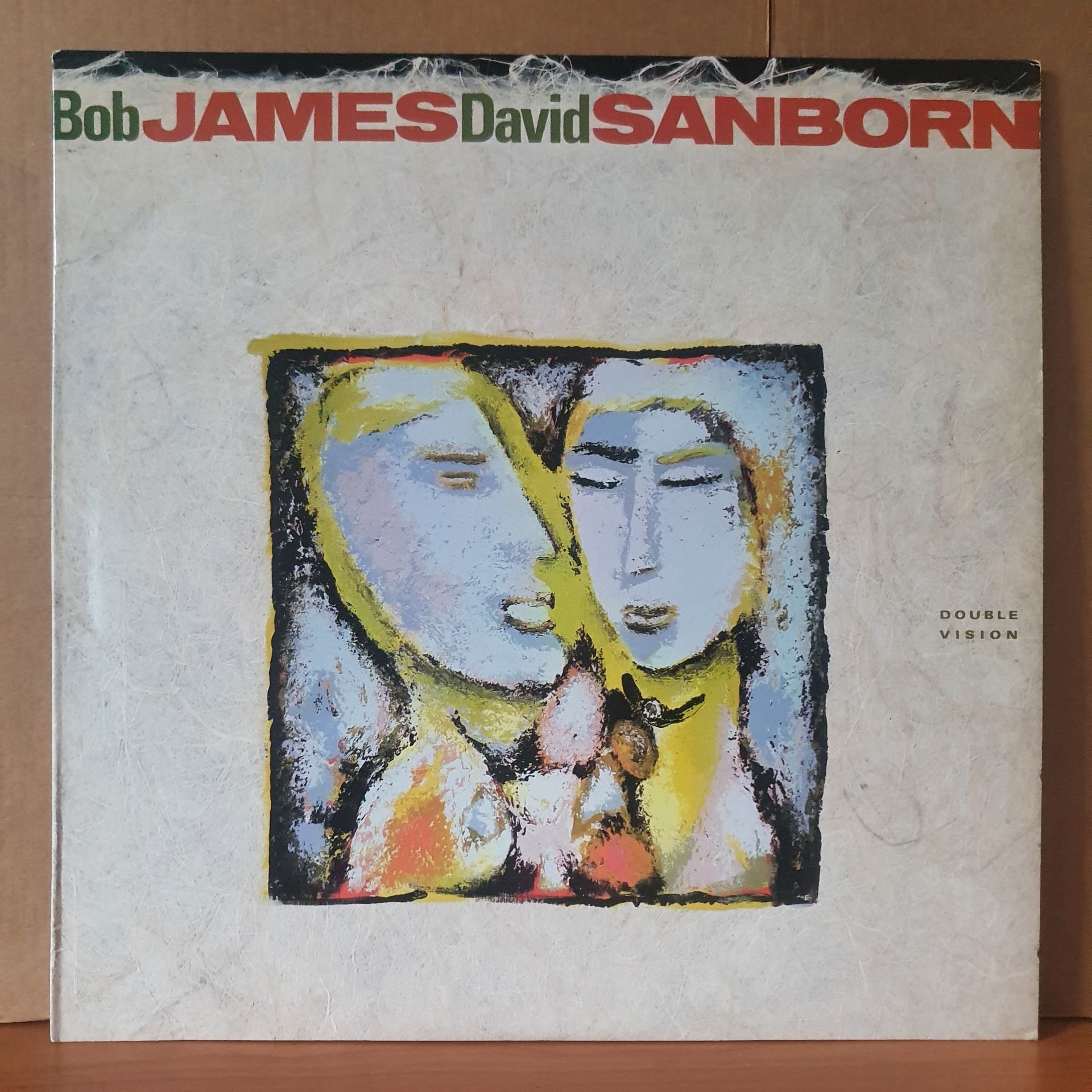 BOB JAMES / DAVID SANBORN - DOUBLE VISION (1986) - LP 2.EL PLAK