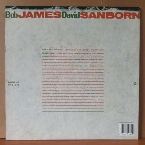 BOB JAMES / DAVID SANBORN - DOUBLE VISION (1986) - LP 2.EL PLAK