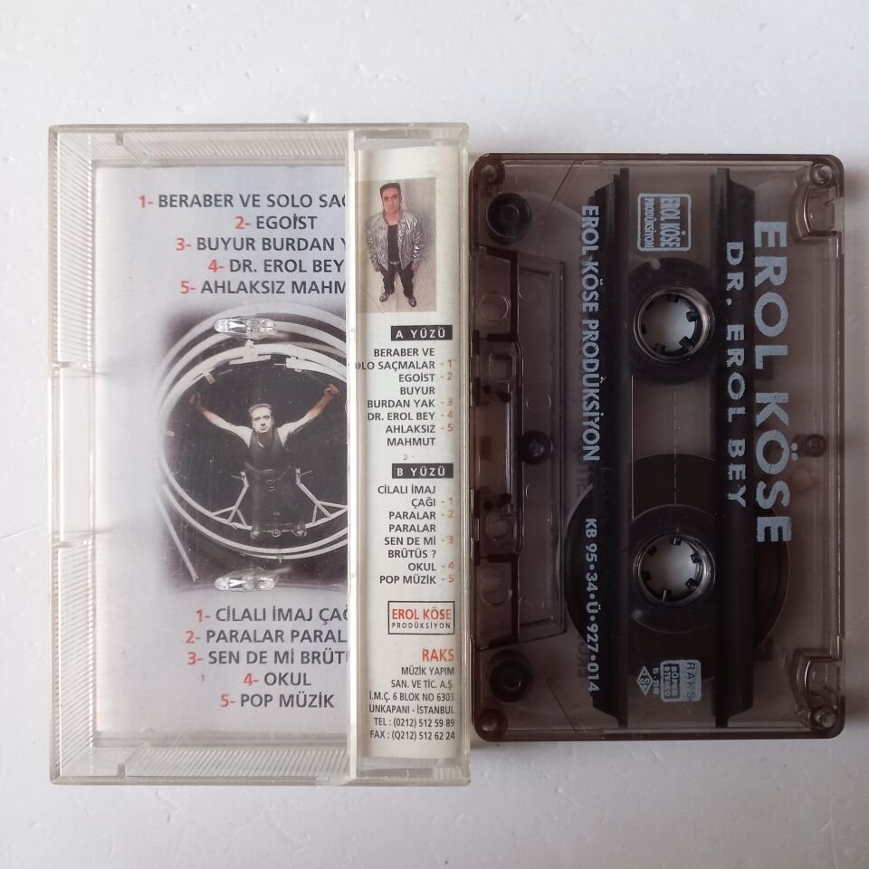 EROL KÖSE - DR. EROL BEY (1995) - KASET 2.EL