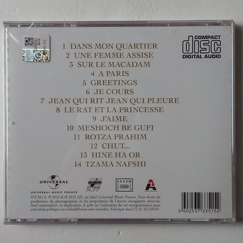 RIFF COHEN – A PARIS (2013) - CD AMBALAJINDA SIFIR