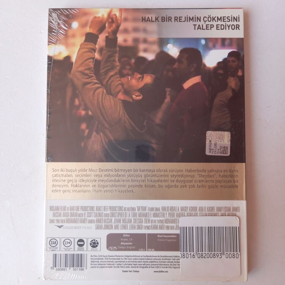 MEYDAN / THE SQUARE - JEHANE NOUJAIM / BAŞKA SİNEMA SEÇKİSİ - DVD DIGIPAK AMBALAJINDA SIFIR