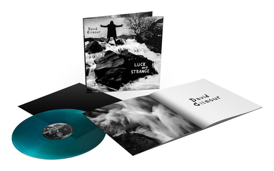 DAVID GILMOUR - LUCK AND STRANGE (2024) - LP TRANSLUCENT SEA BLUE COLOURED EDITION SIFIR PLAK