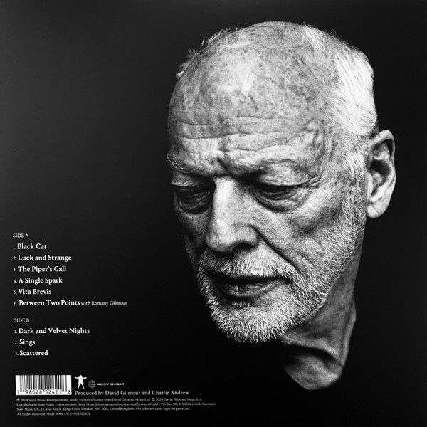 DAVID GILMOUR - LUCK AND STRANGE (2024) - LP TRANSLUCENT SEA BLUE COLOURED EDITION SIFIR PLAK