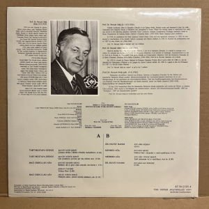 K.T.B. DEVLET TÜRK MÜZİĞİ KOROSU & NEVZAD ATLIĞ - TAB'İ MUSTAFA EFENDİ, HACI SADULLAH AĞA, DİLHAYAT HANIM, MEHMED AĞA (1987) - LP 2.EL PLAK
