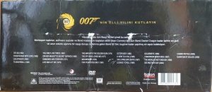 JAMES BOND 50 - 007'NİN ELLİ YILI - 22 FİLM 22 DVD BOXSET 2.EL