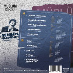 MÜSLÜM GÜRSES - SENDEN VAZGEÇMEM - LP SIFIR