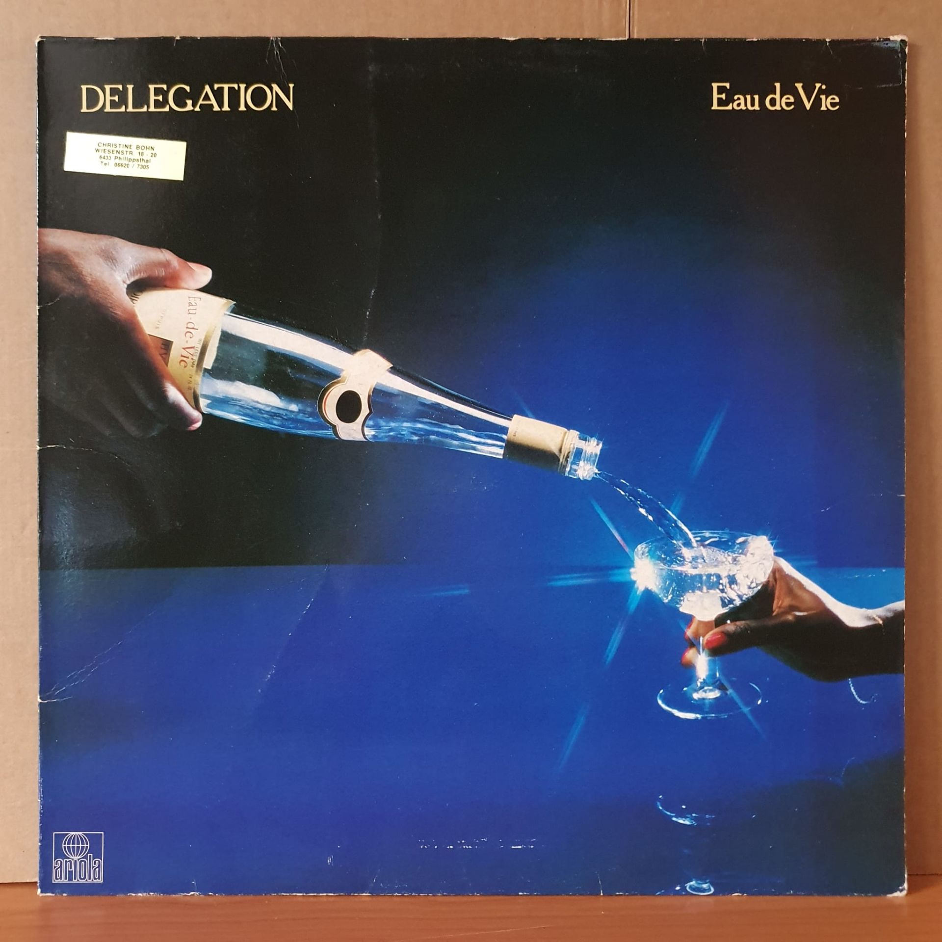 DELEGATION - EAU DE VIE (1979) - LP 2.EL PLAK
