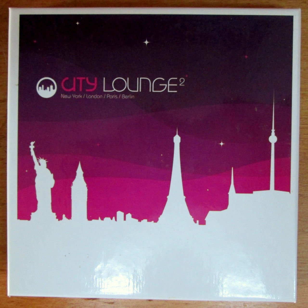 CITY LOUNGE 2 NEW YORK LONDON PARIS 4CD BOX 2.EL