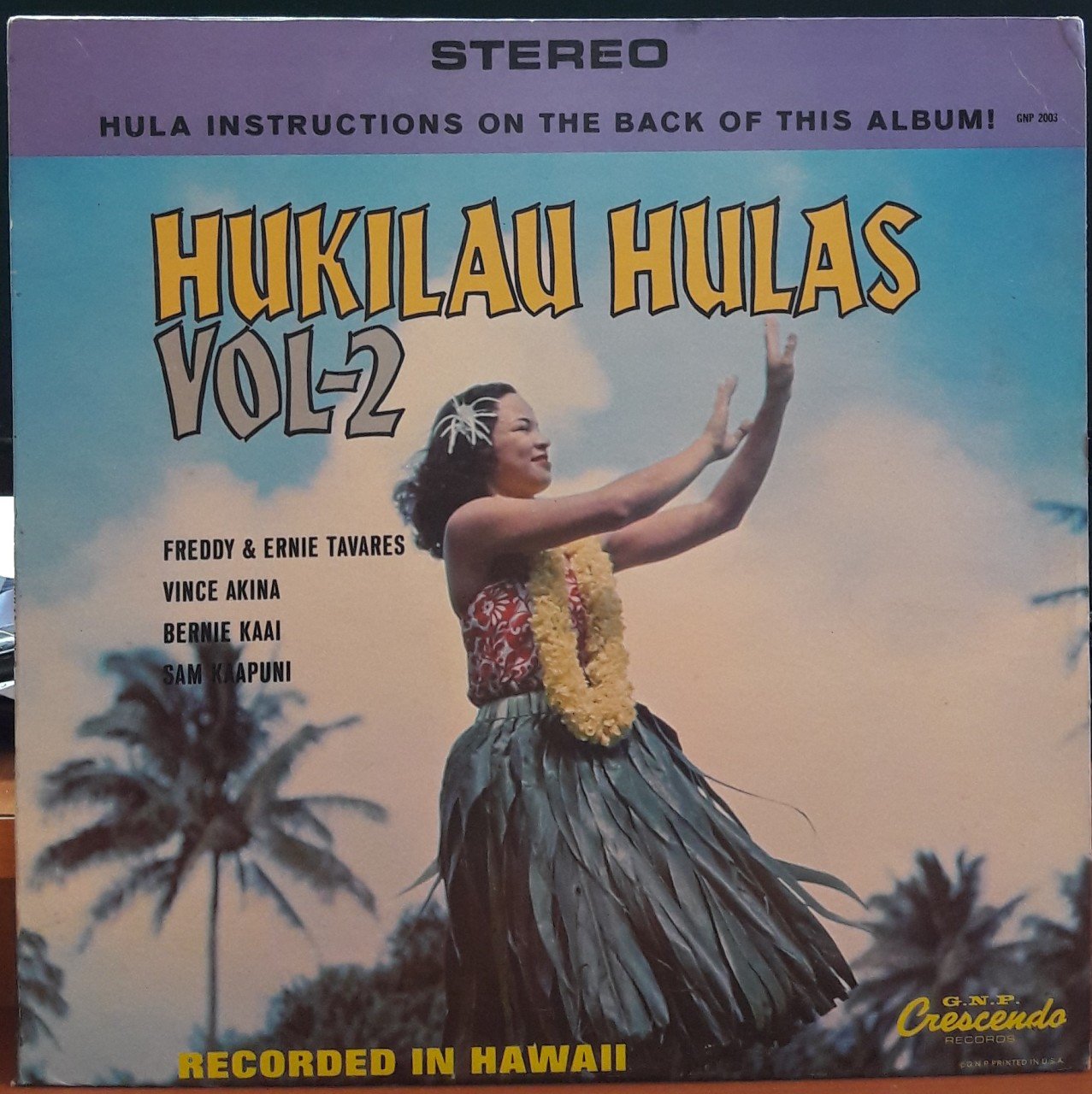 HUKILAU HULAS VOL.2 - PLAK 2.EL