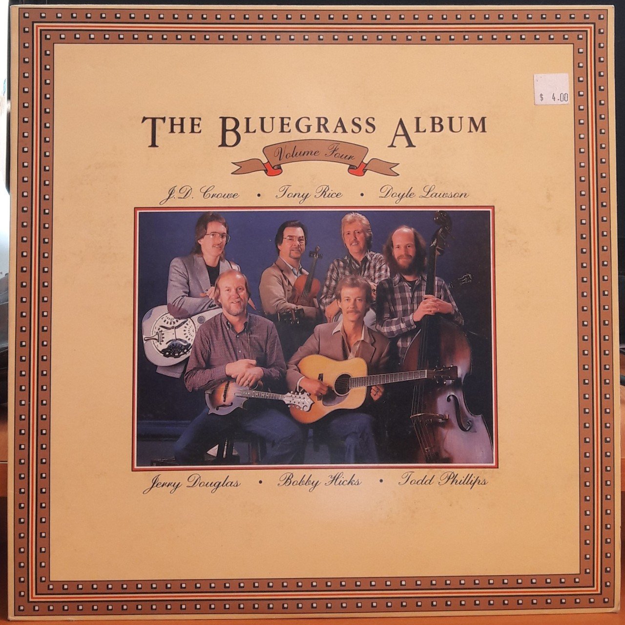 THE BLUEGRASS ALBUM - VOLUME FOUR - PLAK 2.EL
