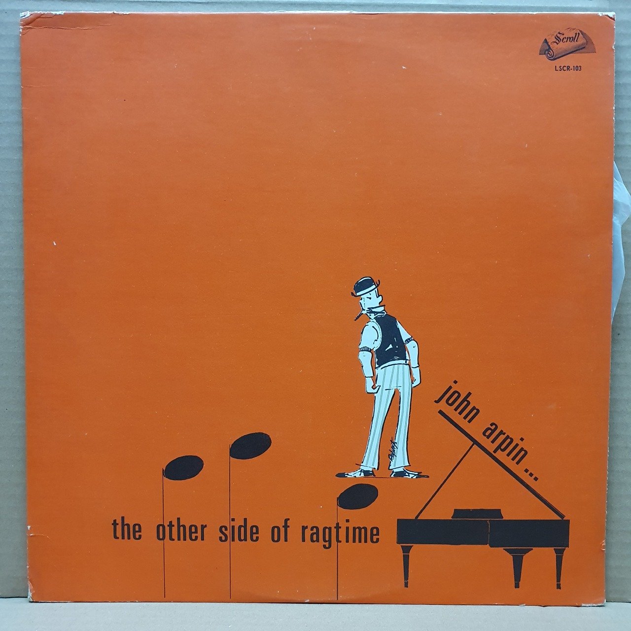 JOHN ARPIN - THE OTHERSIDE OF RAGTIME (1966) - LP 2.EL PLAK