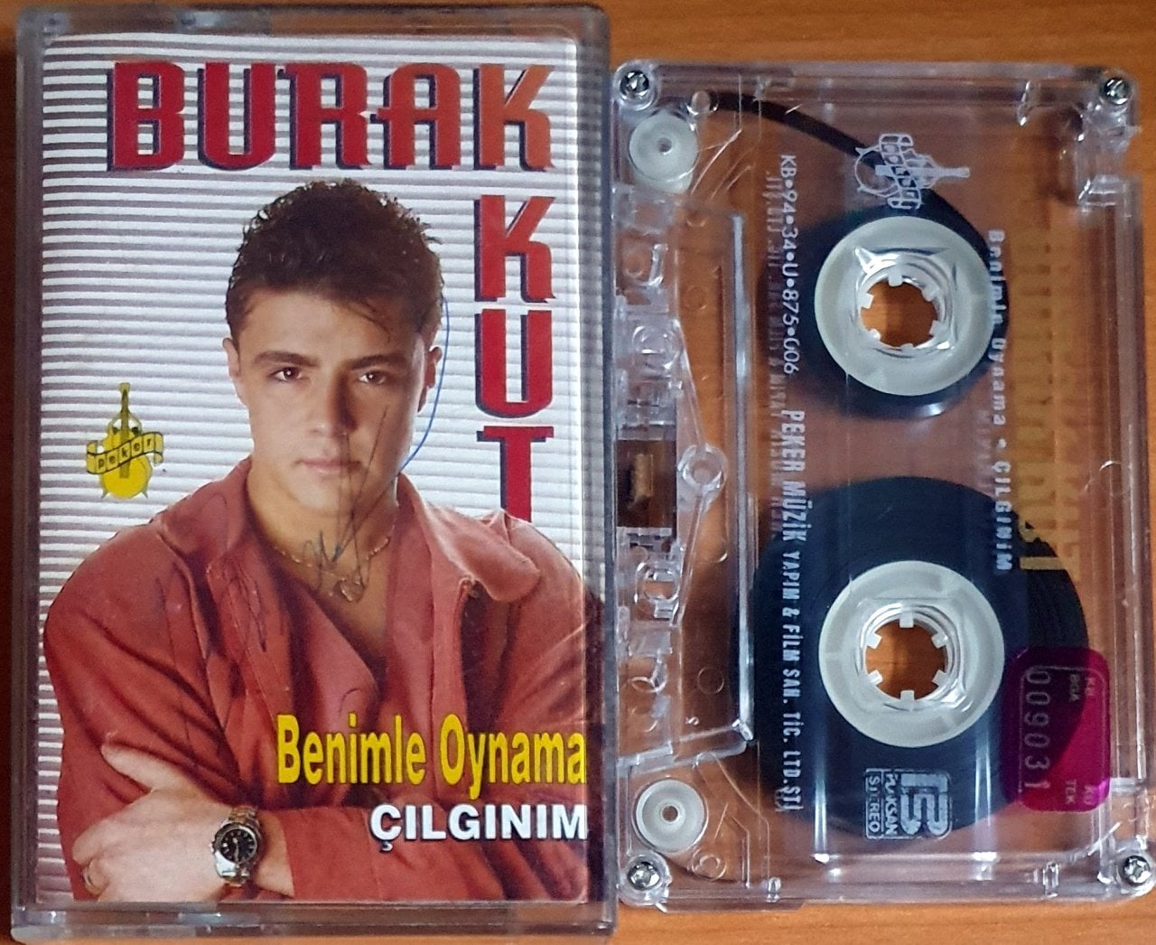 BURAK KUT - BENİMLE OYNAMA / ÇILGINIM (1994) - KASET 2.EL