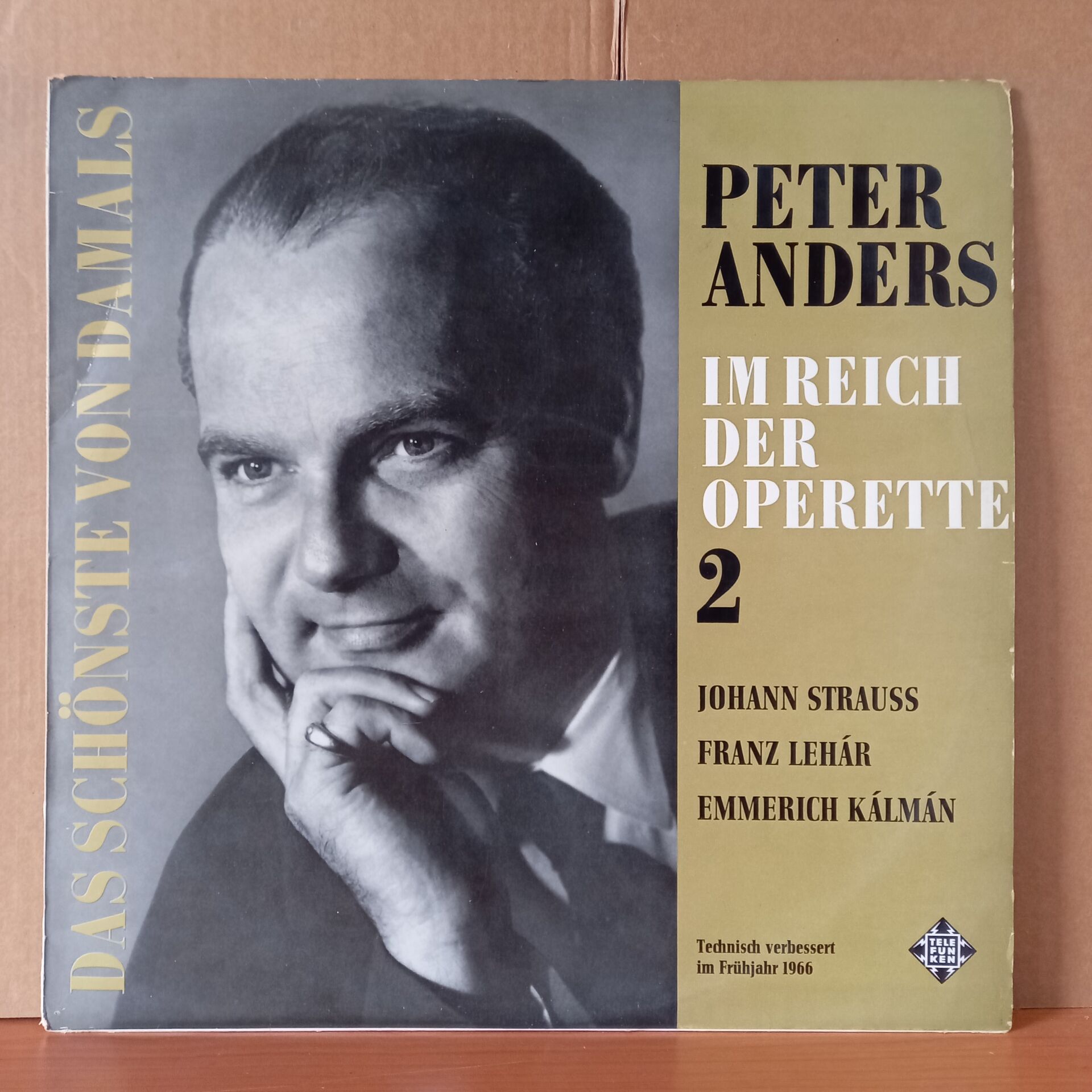 PETER ANDERS – IM REICH DER OPERETTE II (1966) - LP 2.EL PLAK