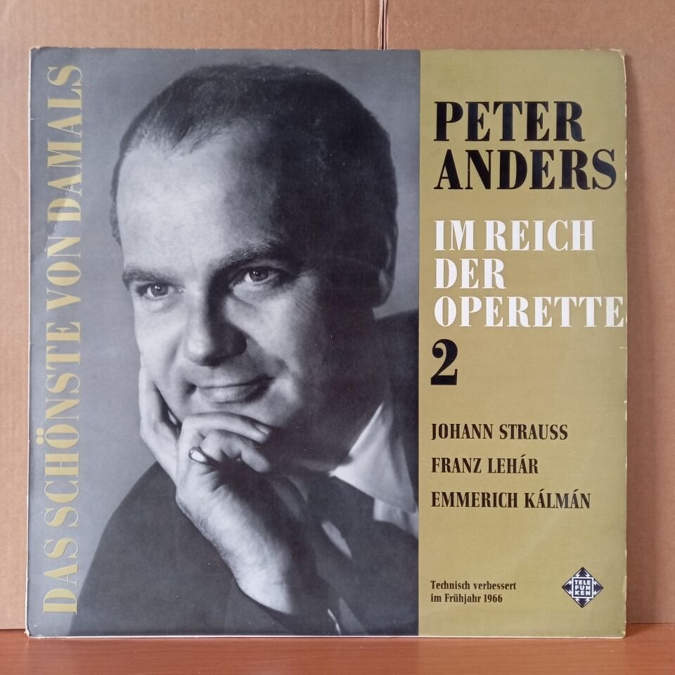 PETER ANDERS – IM REICH DER OPERETTE II (1966) - LP 2.EL PLAK