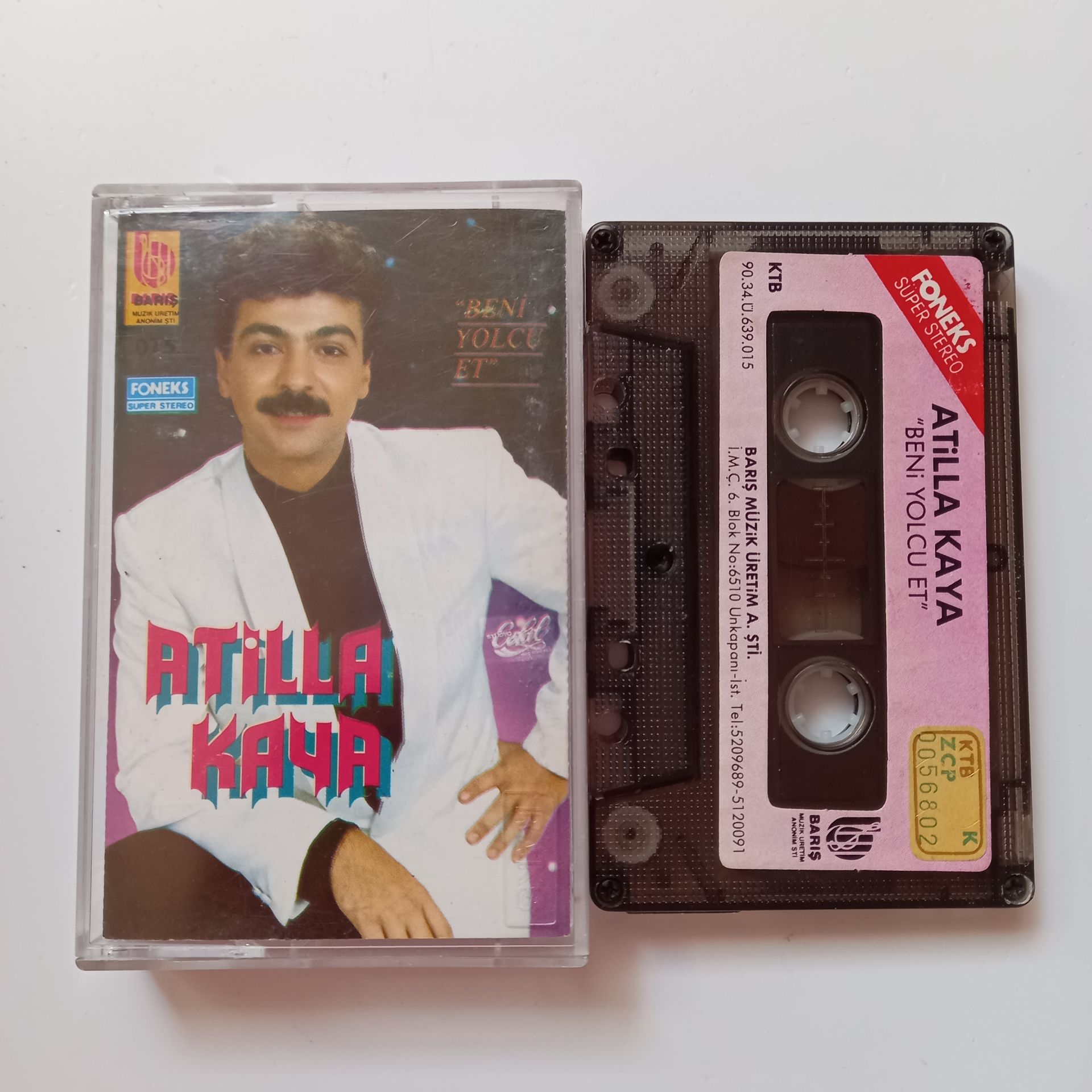 ATİLLA KAYA - BENİ YOLCU ET (1990) - KASET 2.EL
