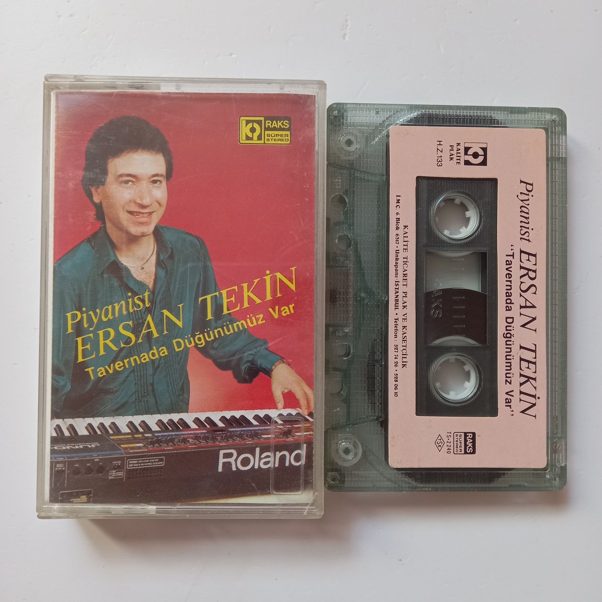 ERSAN TEKİN - TAVERNADA DÜĞÜNÜMÜZ VAR - KASET 2.EL