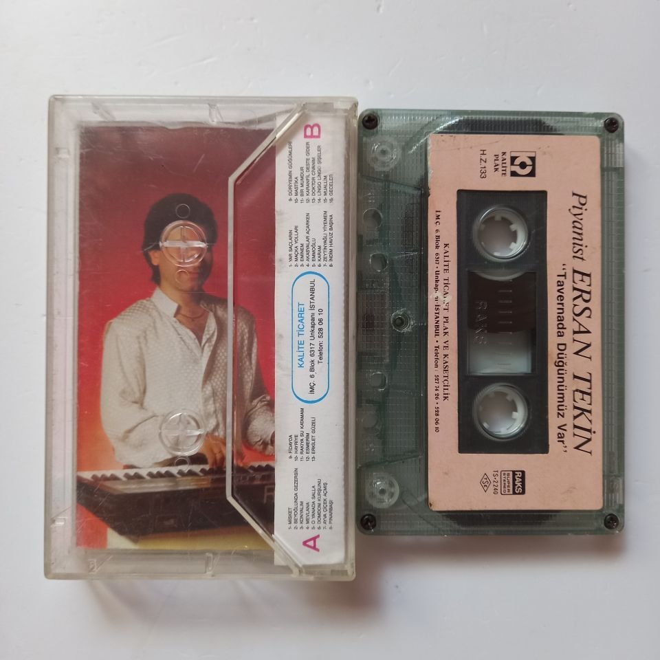 ERSAN TEKİN - TAVERNADA DÜĞÜNÜMÜZ VAR - KASET 2.EL