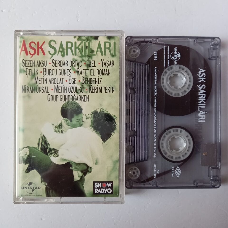 AŞK ŞARKILARI / SEZEN AKSU, SERDAR ORTAÇ, YAŞAR, ÇELİK (2000) - KASET 2.EL