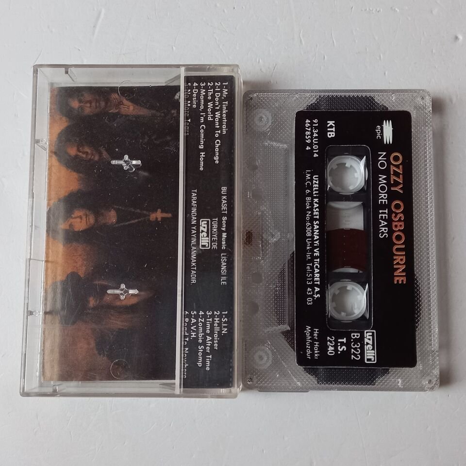 OZZY OSBOURNE - NO MORE TEARS (1991) - KASET 2.EL