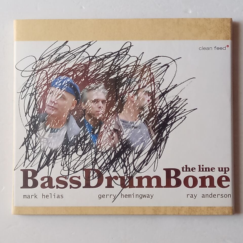 BASSDRUMBONE – THE LINE UP (2006) - CD DIGIPAK 2.EL