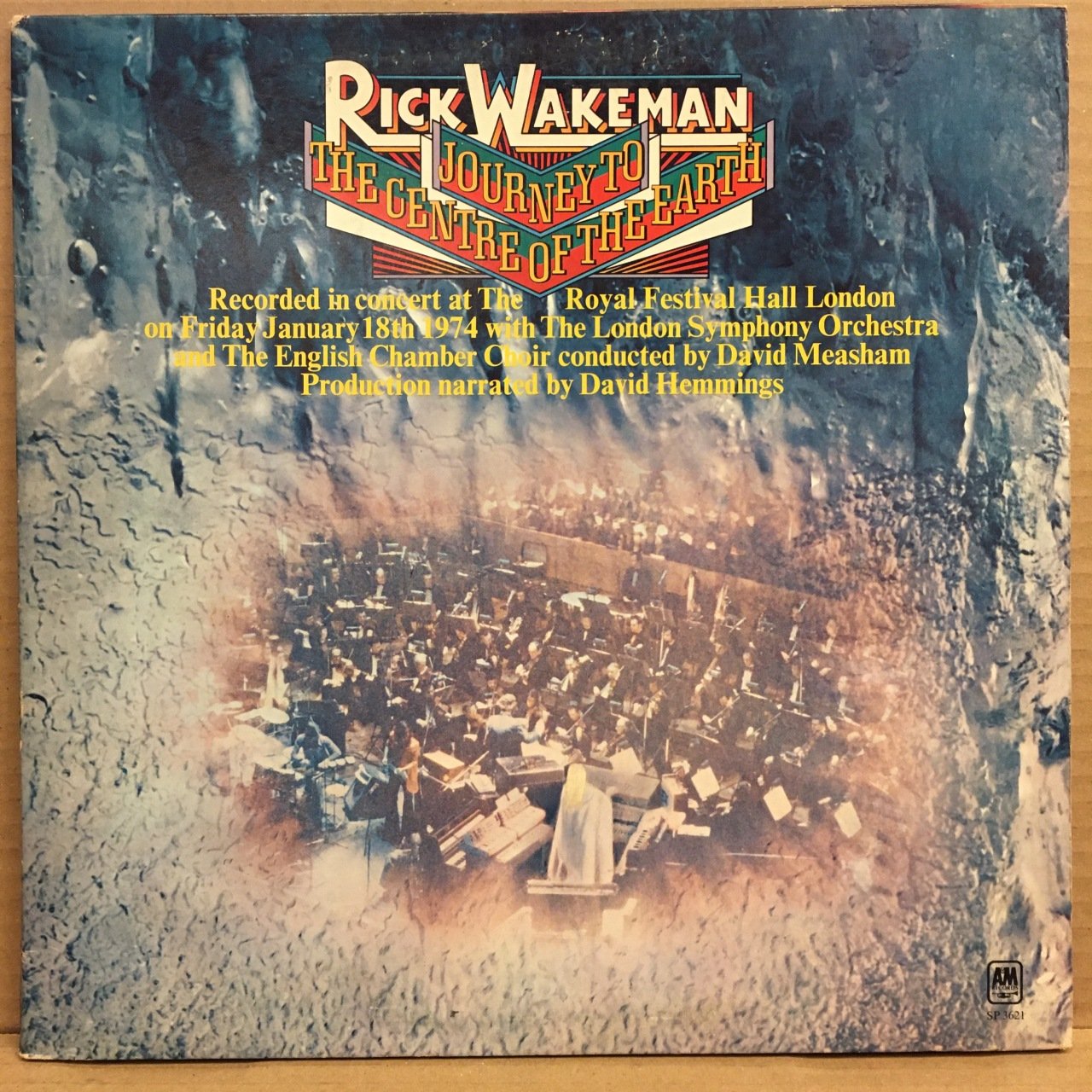 RICK WAKEMAN - JOURNEY TO THE CENTRE OF THE WORLD (1974) - PLAK 2.EL