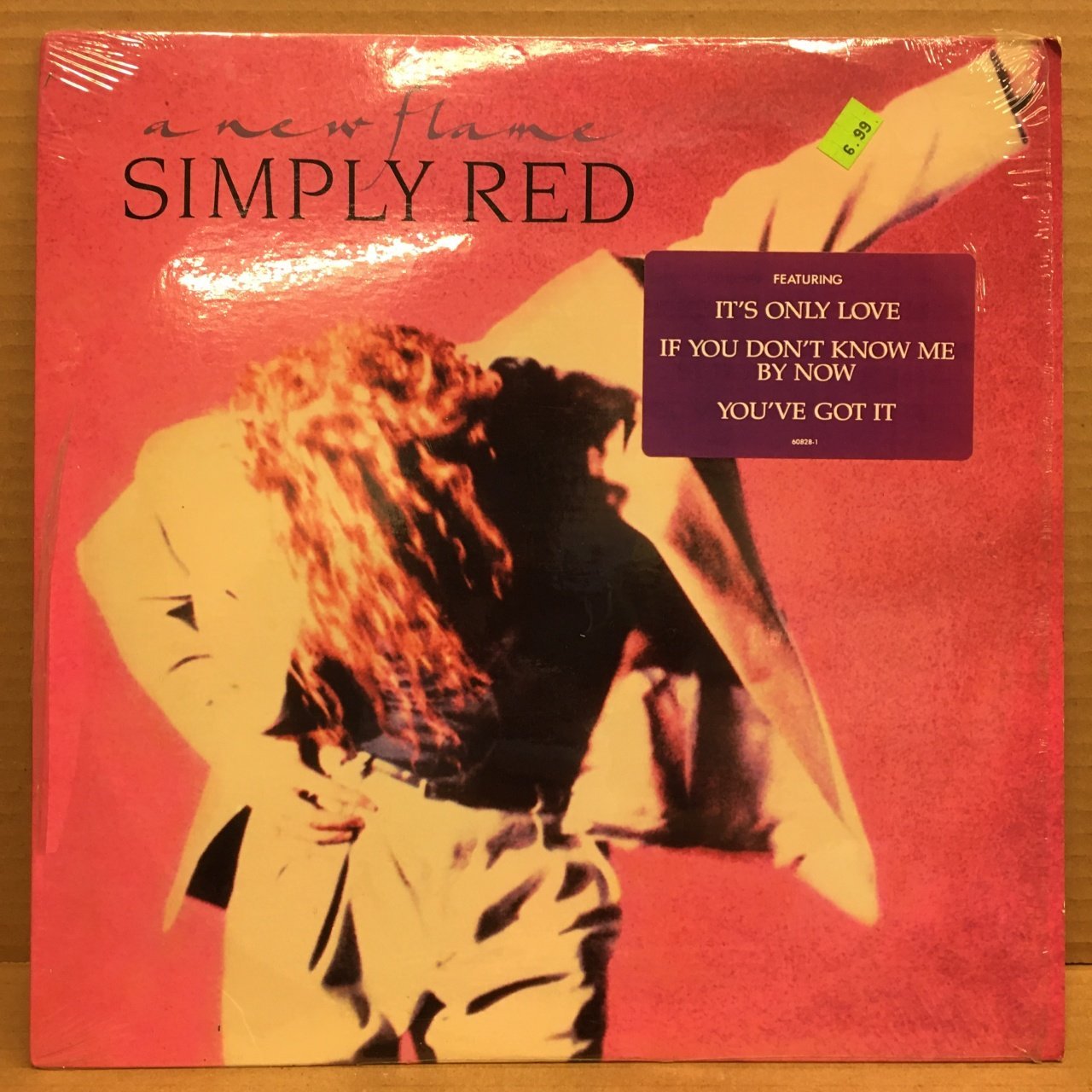 SIMPLY RED - A NEW FLAME 1989 2.EL PLAK