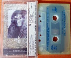 MEGADETH - COUNTDOWN TO EXTINCTION (1992) KENT CASSETTE BLUE LETTERS MADE IN TURKEY ''USED''