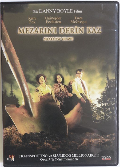 MEZARINI DERİN KAZ - SHALLOW GRAVE - EWAN McGREGOR - DANNY BOYLE - DVD 2.EL