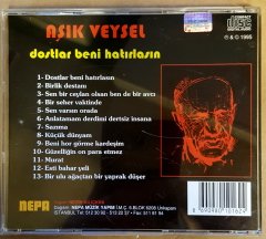 AŞIK VEYSEL - DOSTLAR BENİ HATIRLASIN - CD 1995 NEPA BASKI 2.EL