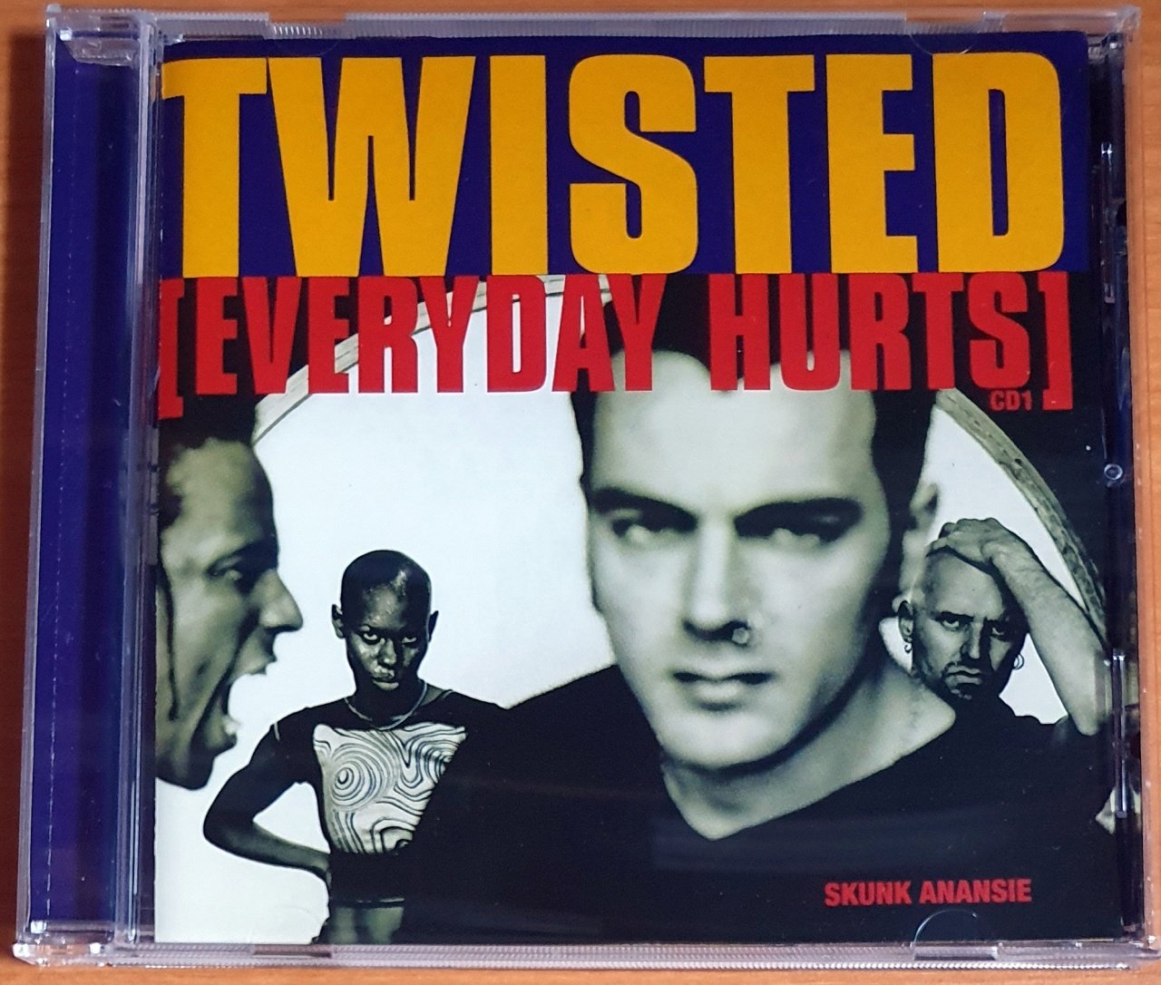 SKUNK ANANSIE - TWISTED [EVERYDAY HURTS] (1996) - CD SINGLE 2.EL