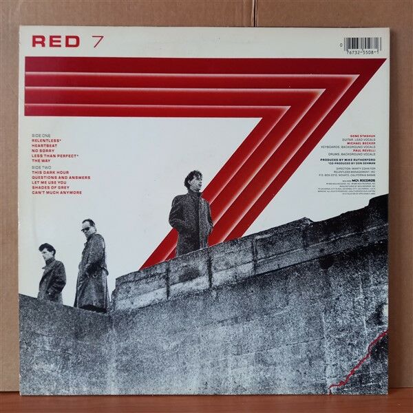 RED 7 – RED 7 (1985) - LP 2. EL PLAK