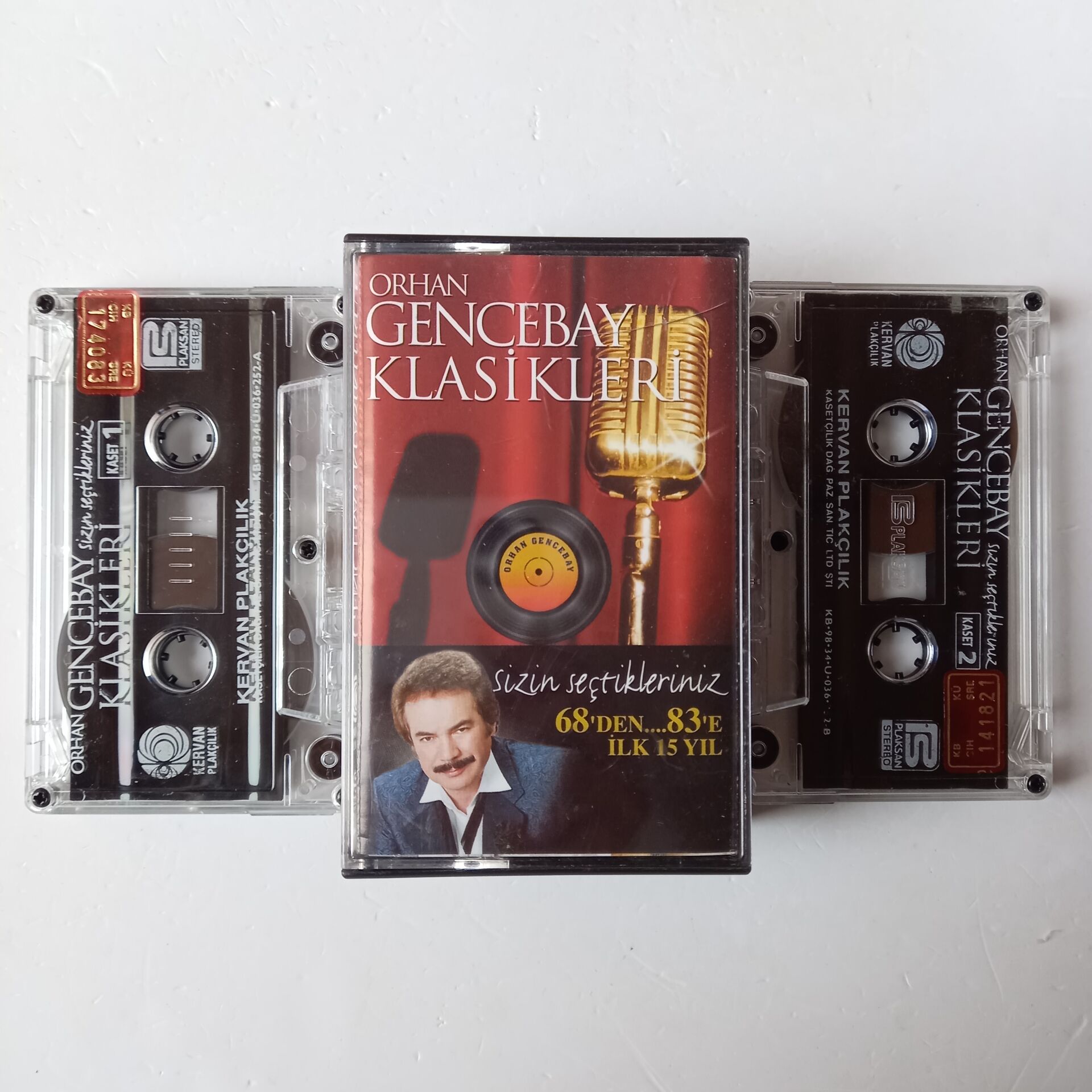 ORHAN GENCEBAY - KLASİKLERİ 1 & 2  (1998) - 2KASET 2.EL