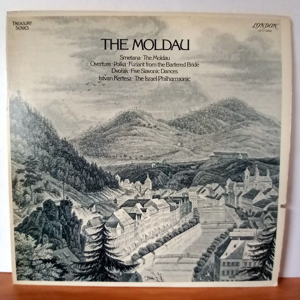THE MOLDAU / SMETANA, DVORAK, ISTVAN KERTESZ, THE ISRAEL PHILHARMONIC (1978) - LP 2.EL PLAK
