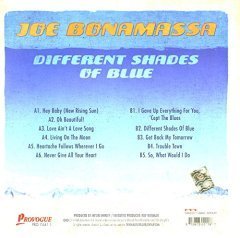 JOE BONAMASSA - DIFFERENT SHADES OF BLUE (2014) - LP SIFIR