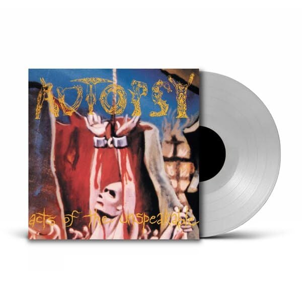 AUTOPSY - ACTS OF THE UNSPEAKABLE (1992) - LP 2026 CRYSTAL CLEAR COLOURED EDITION DEATH METAL SIFIR PLAK