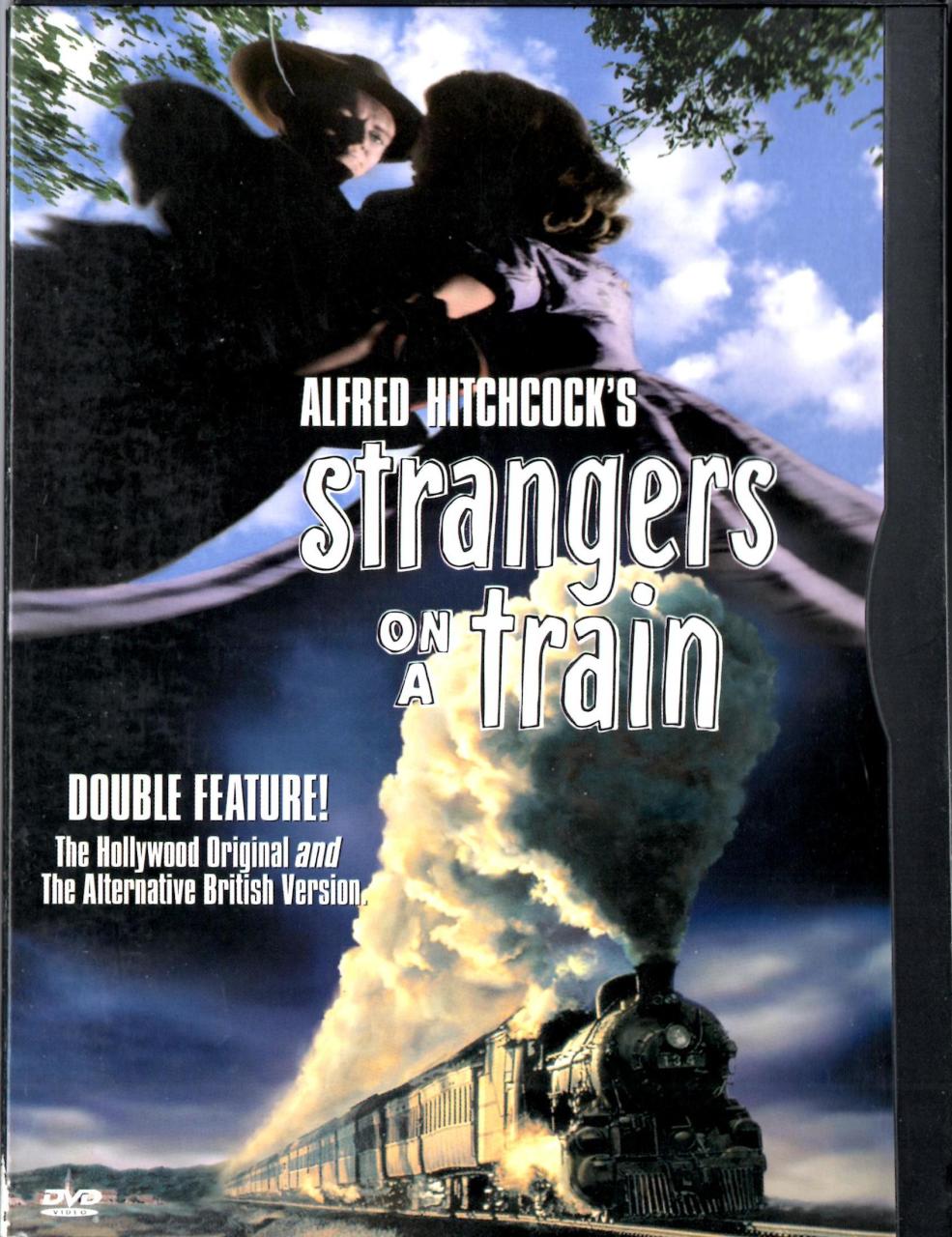 STRANGERS ON A TRAIN - FARLEY GRANGER - RUTH ROMAN - ALFRED HITCHCOCK - SNAPCASE DVD 2.EL