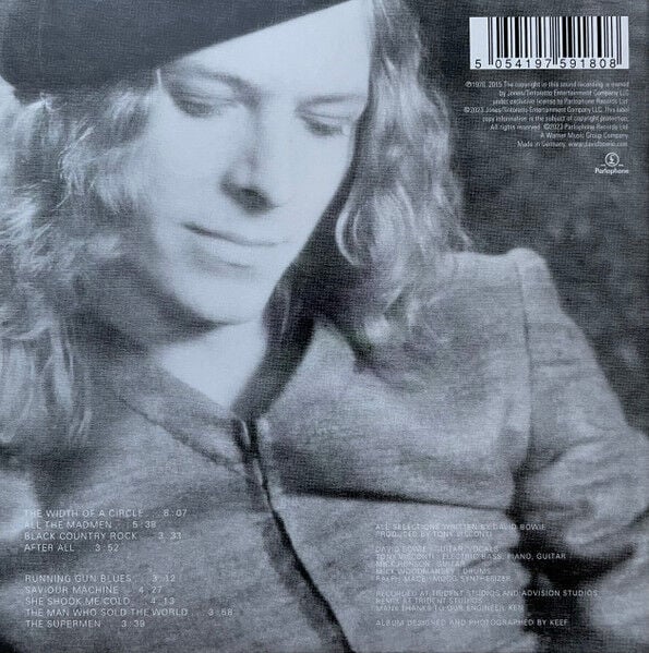 DAVID BOWIE – THE MAN WHO SOLD THE WORLD (1970) - CD REMASTERED 2023 REISSUE DIGISLEEVE AMBALAJINDA SIFIR