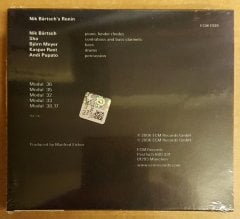 NIK BARTSCH'S RONIN STOA CD 2006 ECM RECORDS SIFIR