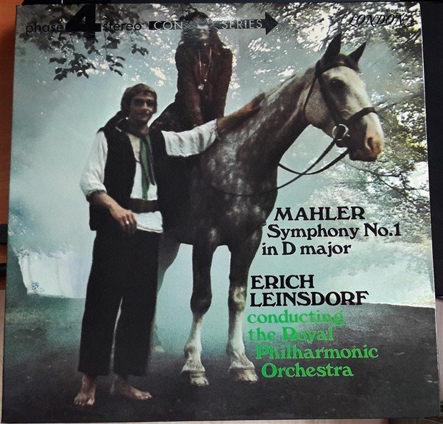MAHLER SYMPHONY NO:1 ROYAL PHILHARMONIC ORCHESTRA ERICH LEINSDORF - LP 2.EL