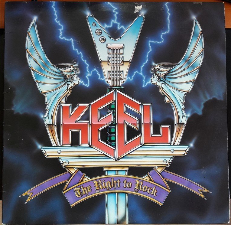 KEEL - THE RIGHT TO ROCK (1985) - 2.EL PLAK